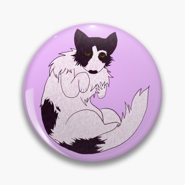 Item preview, Cute white dog with black patches designed and sold by Blue-Paint.