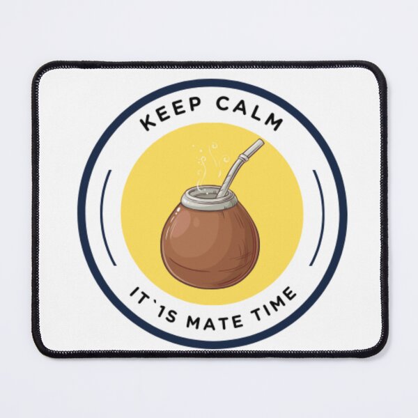 Item preview, Yerba Mate Keep Calm Argentina Tea Mood Cup Tea Herbs Lover designed and sold by DaniVi.