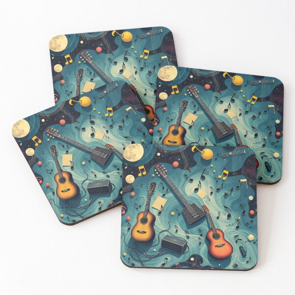 Item preview, Music pattern #38 designed and sold by Kaleidoscope Print.