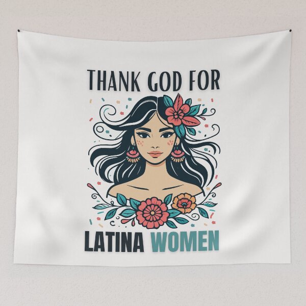 Item preview, Thank God For Latina Women I Love Latina Women For Men designed and sold by ManiaGrania.
