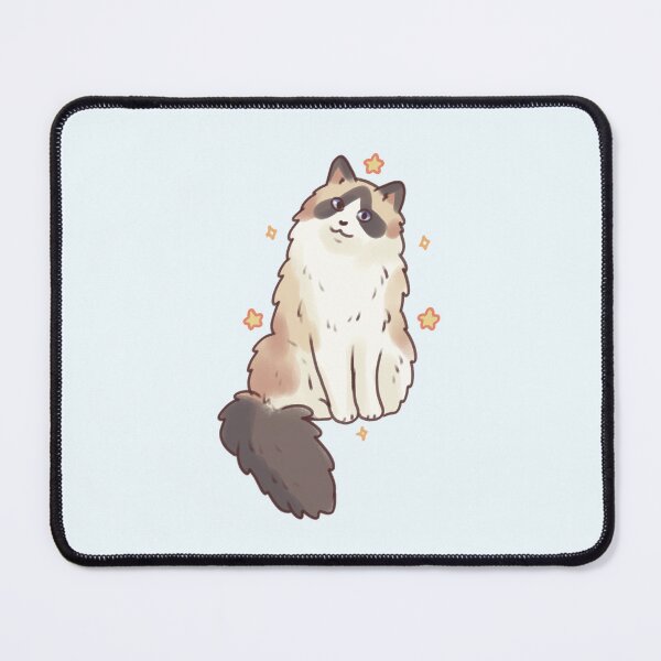 Item preview, ragdoll cat illustration designed and sold by Artofmayara.