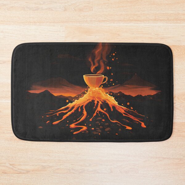 Item preview, Volcanic Coffee Energy designed and sold by ArtPompon.