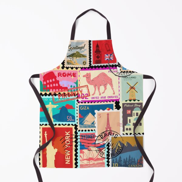 Item preview, Travel Stamps designed and sold by AnulaArt.