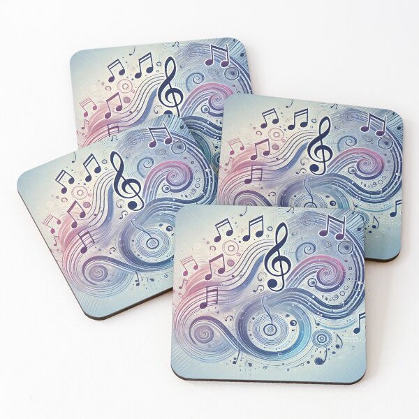 Item preview, Music pattern #40 designed and sold by Kaleidoscope Print.