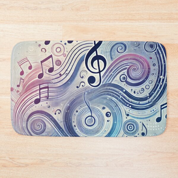 Item preview, Music pattern #40 designed and sold by Kaleidoscope Print.
