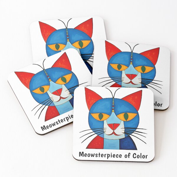 Item preview, Meowsterpiece of Color designed and sold by Art-Sarcasm.
