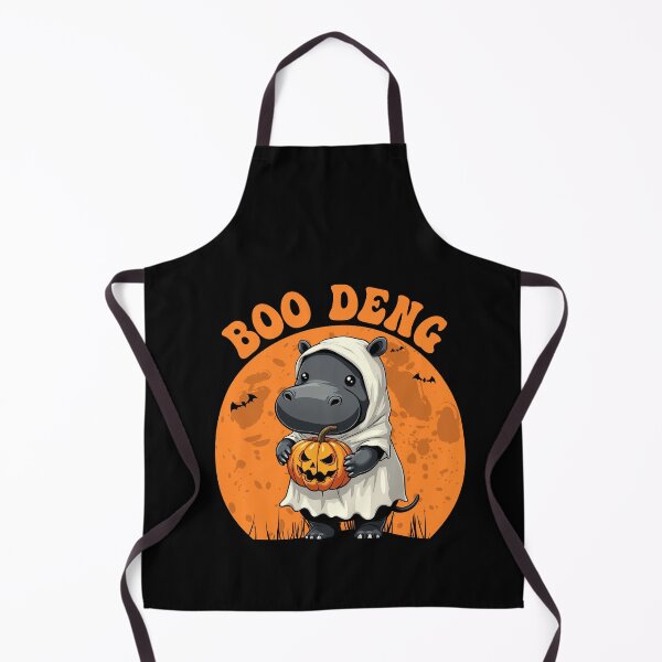 Item preview, Moo Boo Deng Halloween Baby Hippo Cute Pygmy Cartoon designed and sold by elderberry.