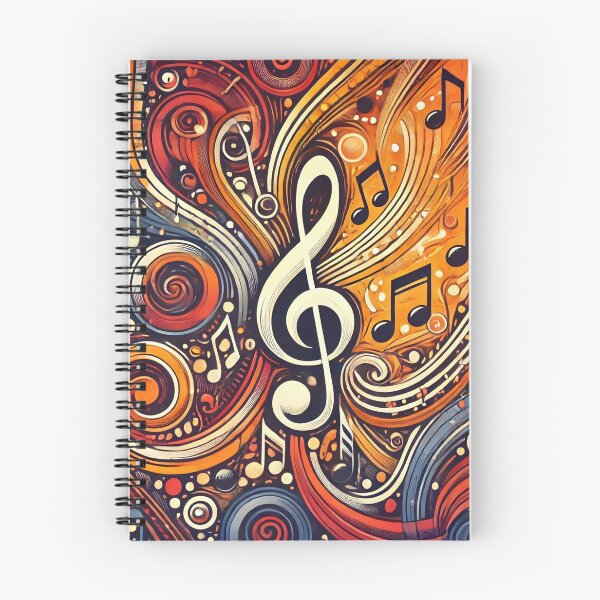 Item preview, Music pattern #41 designed and sold by Kaleidoscope Print.