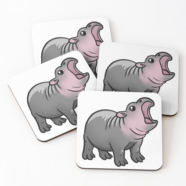 Item preview, baby hippo designed and sold by yuliwoolie.