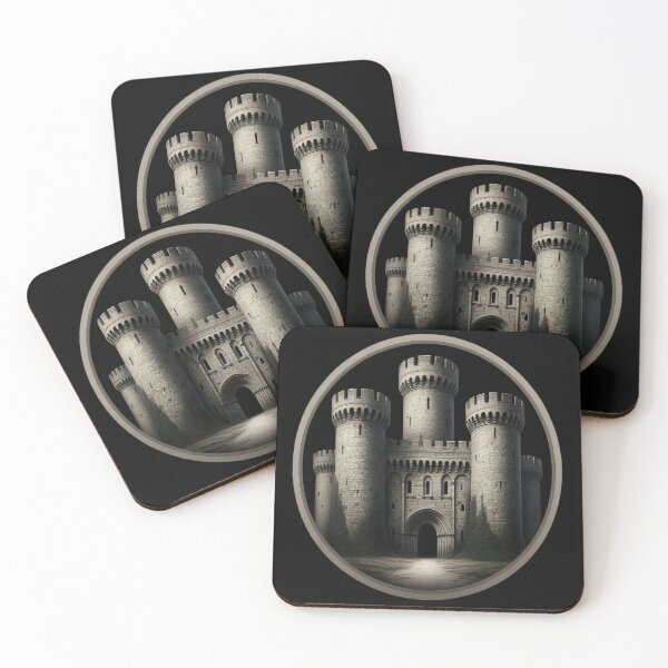Item preview,  Majestic Medieval Stone Castle designed and sold by pumsquare.