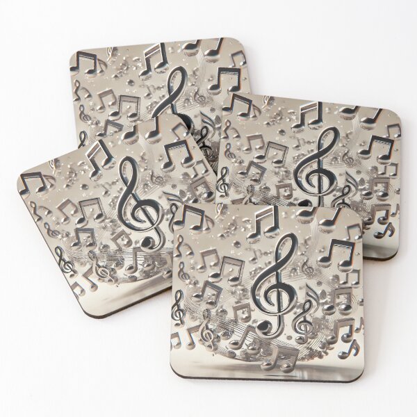 Item preview, Music pattern #42 designed and sold by Kaleidoscope Print.
