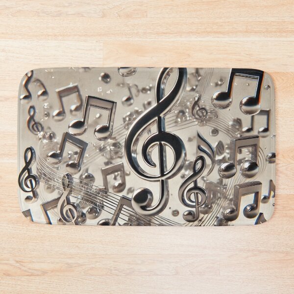 Item preview, Music pattern #42 designed and sold by Kaleidoscope Print.