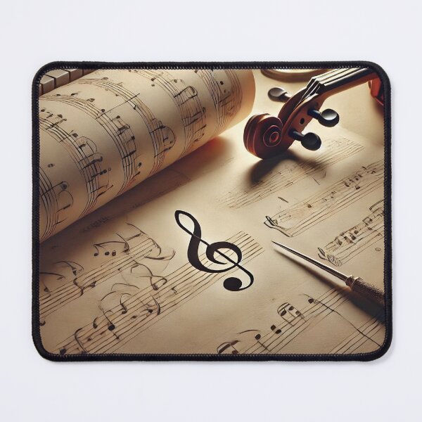 Item preview, Music pattern #44 designed and sold by Kaleidoscope Print.