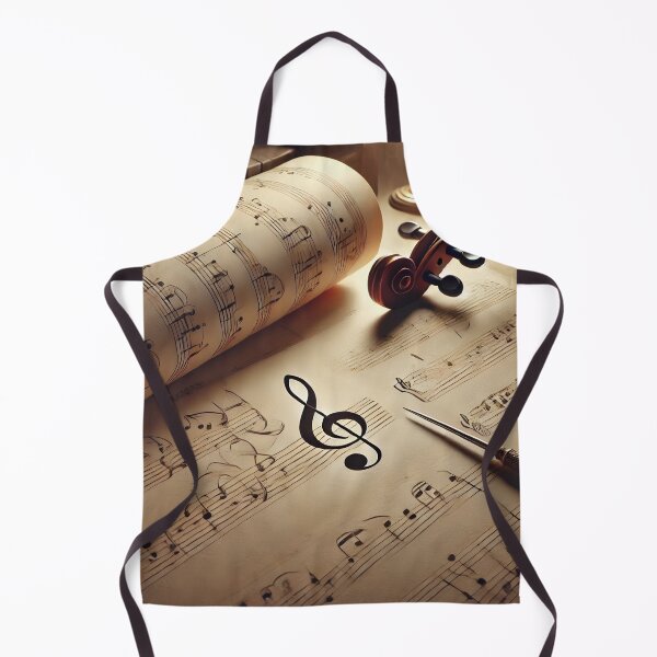 Item preview, Music pattern #44 designed and sold by Kaleidoscope Print.