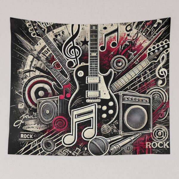 Item preview, Music pattern #45 designed and sold by Kaleidoscope Print.