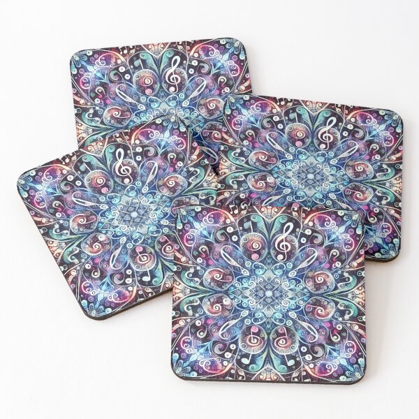 Item preview, Music pattern #46 designed and sold by Kaleidoscope Print.