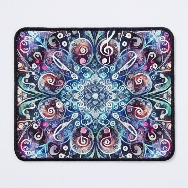 Item preview, Music pattern #46 designed and sold by Kaleidoscope Print.