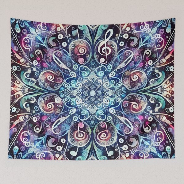 Item preview, Music pattern #46 designed and sold by Kaleidoscope Print.
