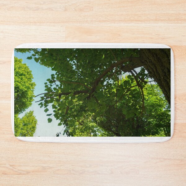 Item preview, Trees, trucks, green leaves, sky as the background designed and sold by dabingboshi.