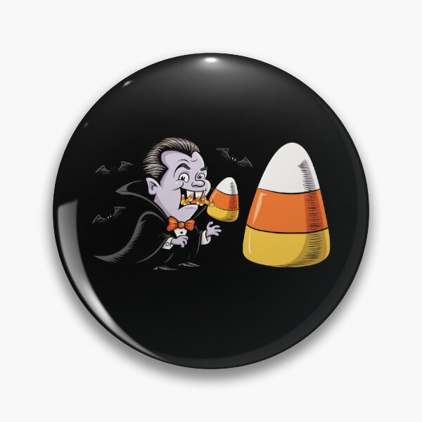 Item preview, CUTE VAMPIRE WITH CANDY CORN HALLOWEEN KIDS GRAPHIC  designed and sold by YourTrendyTees.
