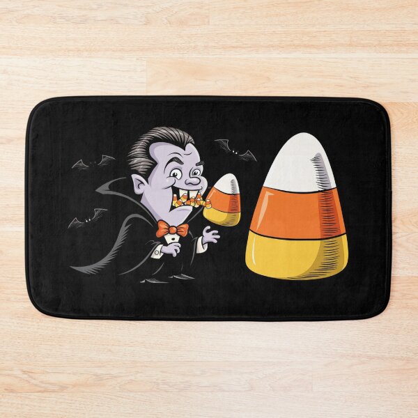 Item preview, CUTE VAMPIRE WITH CANDY CORN HALLOWEEN KIDS GRAPHIC  designed and sold by YourTrendyTees.