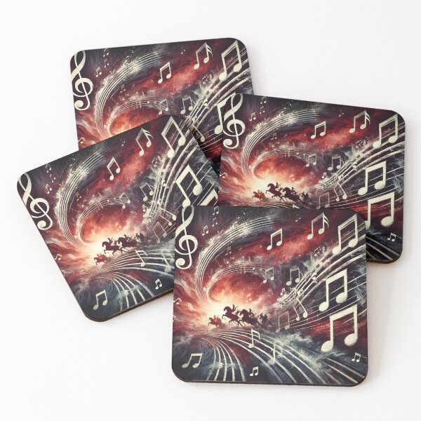 Item preview, Music pattern #49 designed and sold by Kaleidoscope Print.