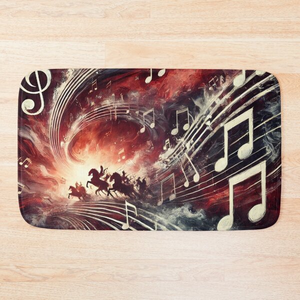 Item preview, Music pattern #49 designed and sold by Kaleidoscope Print.