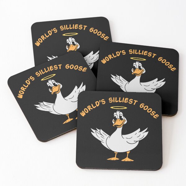 Item preview, Cartoon World’s Silliest Goose  designed and sold by Milasneeze.