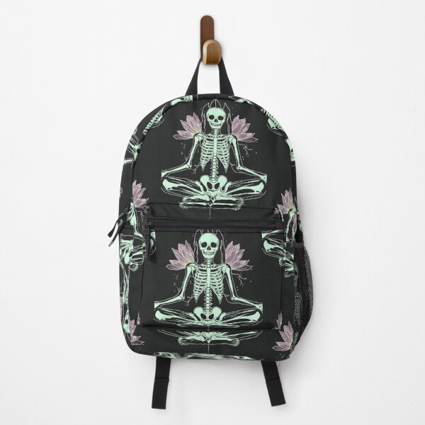 Item preview, Mystical Skeleton in Lotus Pose with Fairy Wings designed and sold by Soul-Sparks.