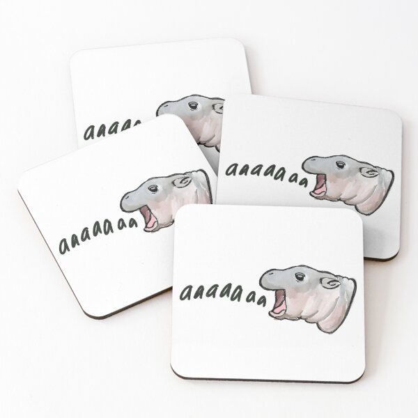 Item preview, Moo Deng she scream aaaaaaaa designed and sold by urkiddingm8.