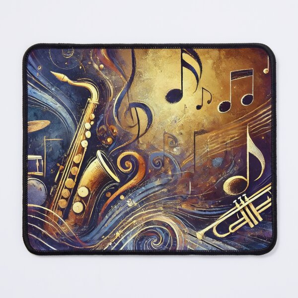 Item preview, Music pattern #50 designed and sold by Kaleidoscope Print.