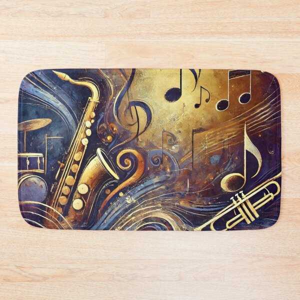 Item preview, Music pattern #50 designed and sold by Kaleidoscope Print.