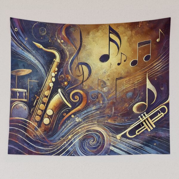Item preview, Music pattern #50 designed and sold by Kaleidoscope Print.
