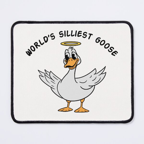 Item preview, Cartoon World’s Silliest Goose  designed and sold by Milasneeze.