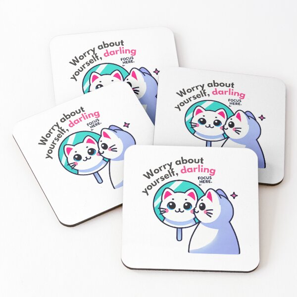 Item preview, Worry about yourself, darling designed and sold by Vateira.