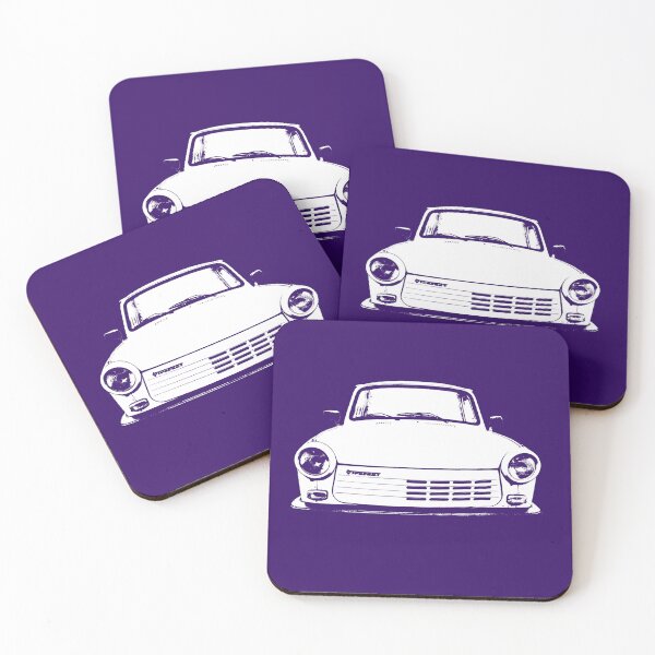 Item preview, Trabant "Trabi" 1.1 classic car monoblock white designed and sold by soitwouldseem.