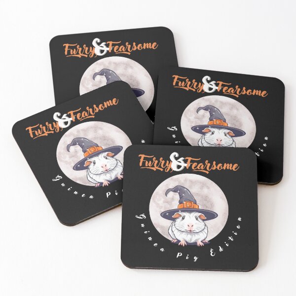 Item preview, Furry and Fearsome cute halloween design for guinea pigs lovers designed and sold by mARTaCreation.