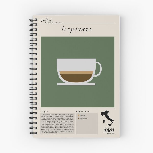 Item preview, Coffee Essential Guide Espresso designed and sold by My Digital Mind.