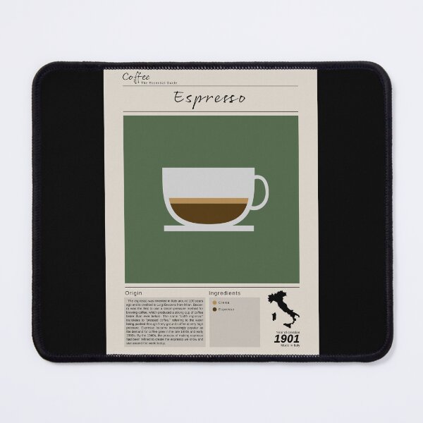 Item preview, Coffee Essential Guide Espresso designed and sold by My Digital Mind.