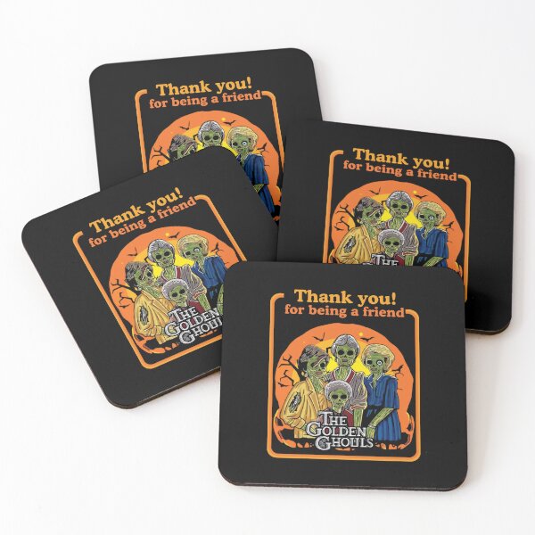 Item preview, Thank You For Bring A Friend Golden Ghouls Halloween Tee designed and sold by Damcoc.