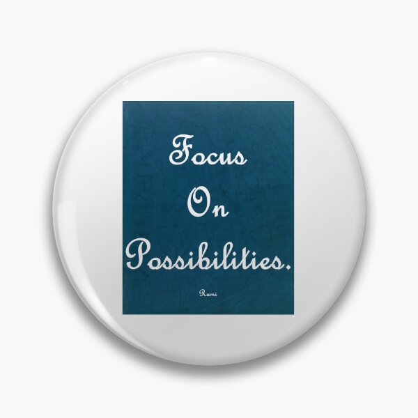 Item preview, Focus on possibilities/Motivational quote/Inspiration designed and sold by VeenaNair23.