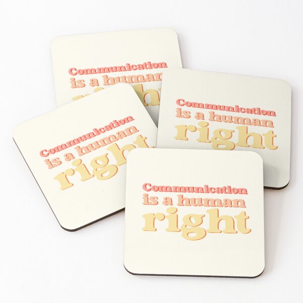 Item preview, Communication Is a Human Right Disability Support designed and sold by speechiesandco.