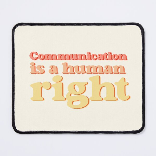 Item preview, Communication Is a Human Right Disability Support designed and sold by speechiesandco.