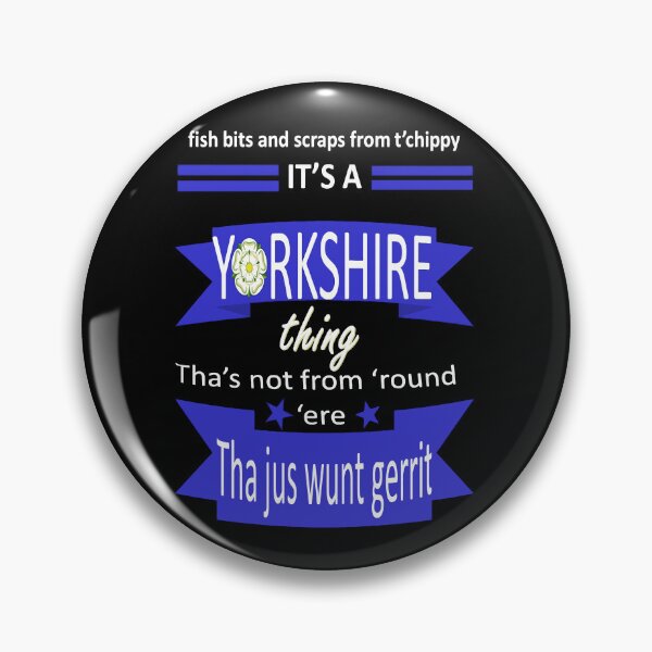 Item preview, Fish Bits And Scraps From Chippy Its A Yorkshire Thing Tyke Slang designed and sold by taiche.