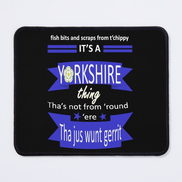 Item preview, Fish Bits And Scraps From Chippy Its A Yorkshire Thing Tyke Slang designed and sold by taiche.