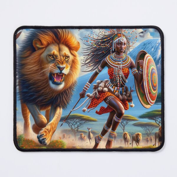 Item preview, Hunting in Africa designed and sold by M-Y-A-R-T-.