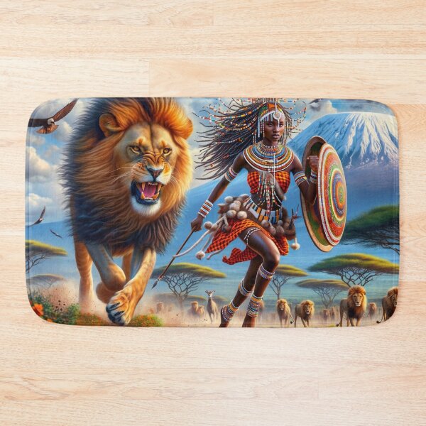 Item preview, Hunting in Africa designed and sold by M-Y-A-R-T-.