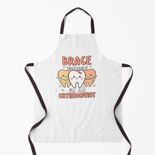 Item preview, Brace Yourself I'm an Orthodontist Funny Quote designed and sold by Verycutethings.