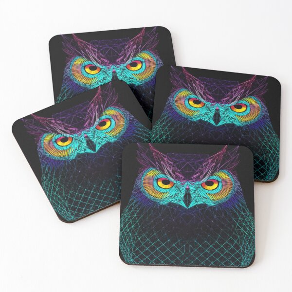 Item preview, Geometric Owls designed and sold by Collection de trésors .