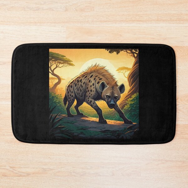 Item preview, Cautious Hyena designed and sold by AICreativeArts.